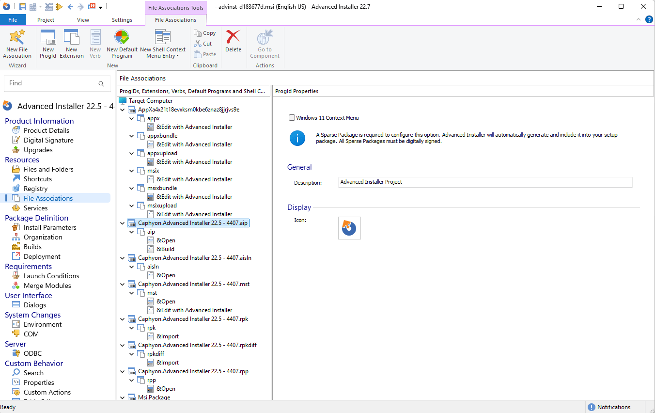 File Associations File Associations