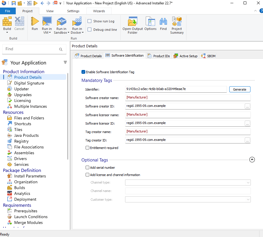 ISO 19770-2 Software Identification ISO 19770-2 Software Identification