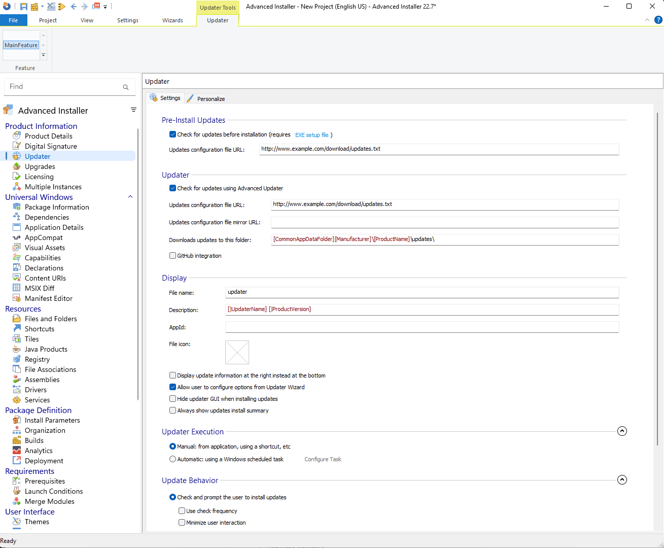 Advanced Updater Advanced Updater