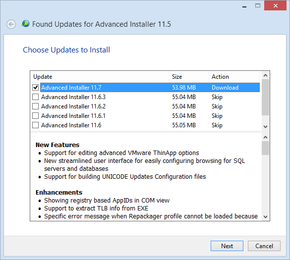 Updates Found Updates Found