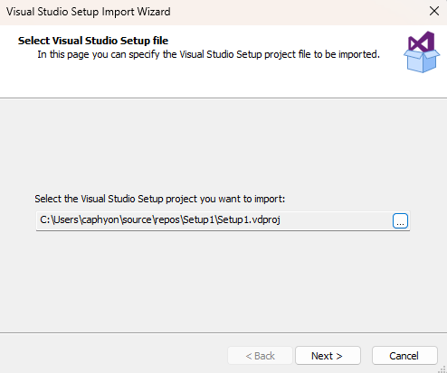 Visual Studio Project Import Visual Studio Project Import