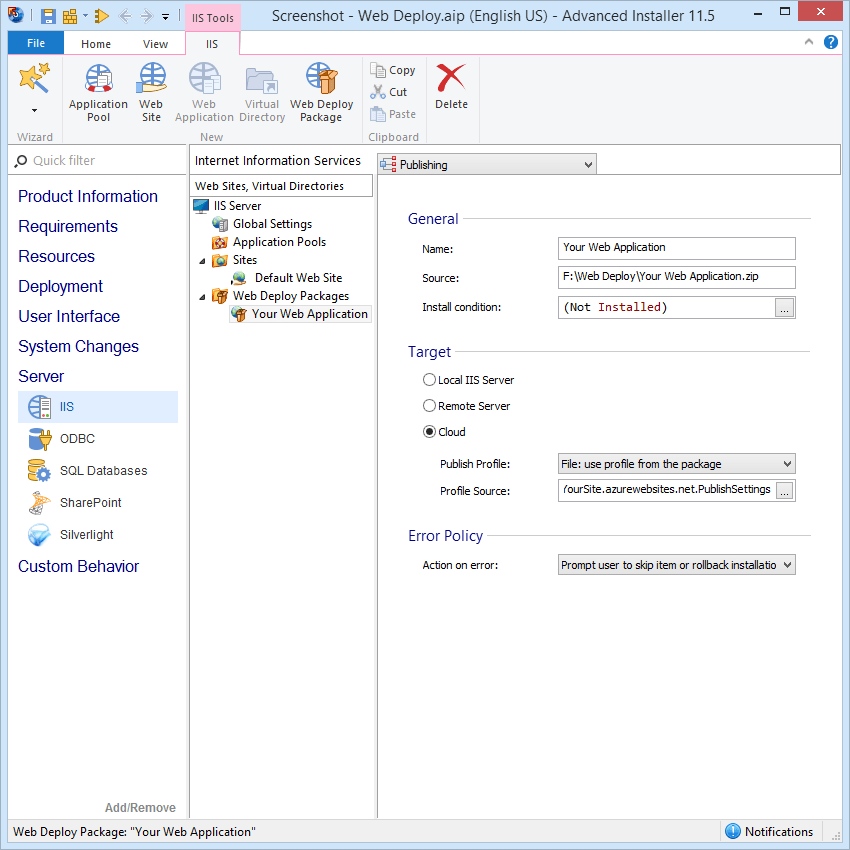 Microsoft Web Deploy Microsoft Web Deploy