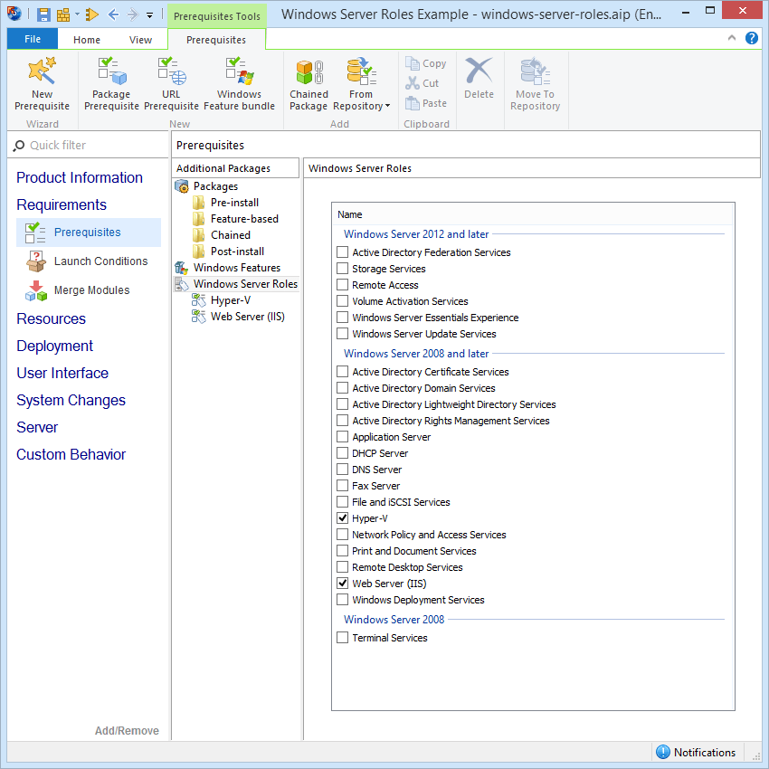 Windows Server Roles Windows Server Roles