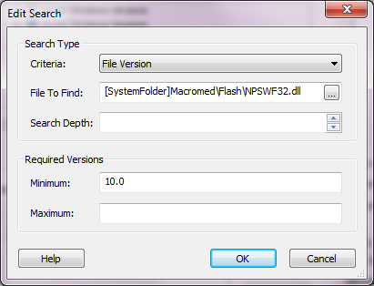 screenshot of prerequisite search