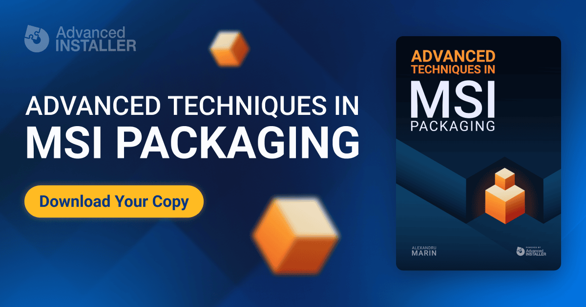 Advanced Techniques in MSI Packaging Free Training Course