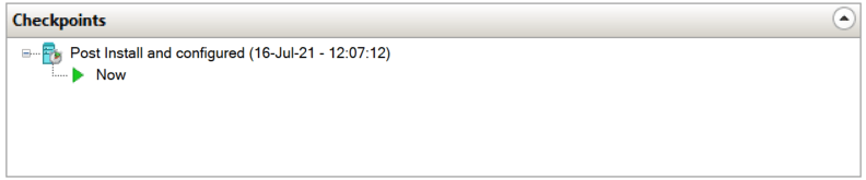 Hyper-V checkpoints example Hyper-V checkpoints example