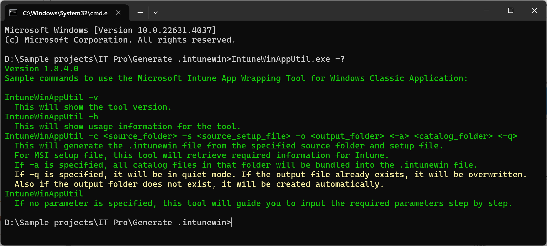 intunewinapputil-cli