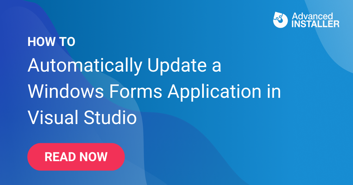 Automatic updates windows forms application