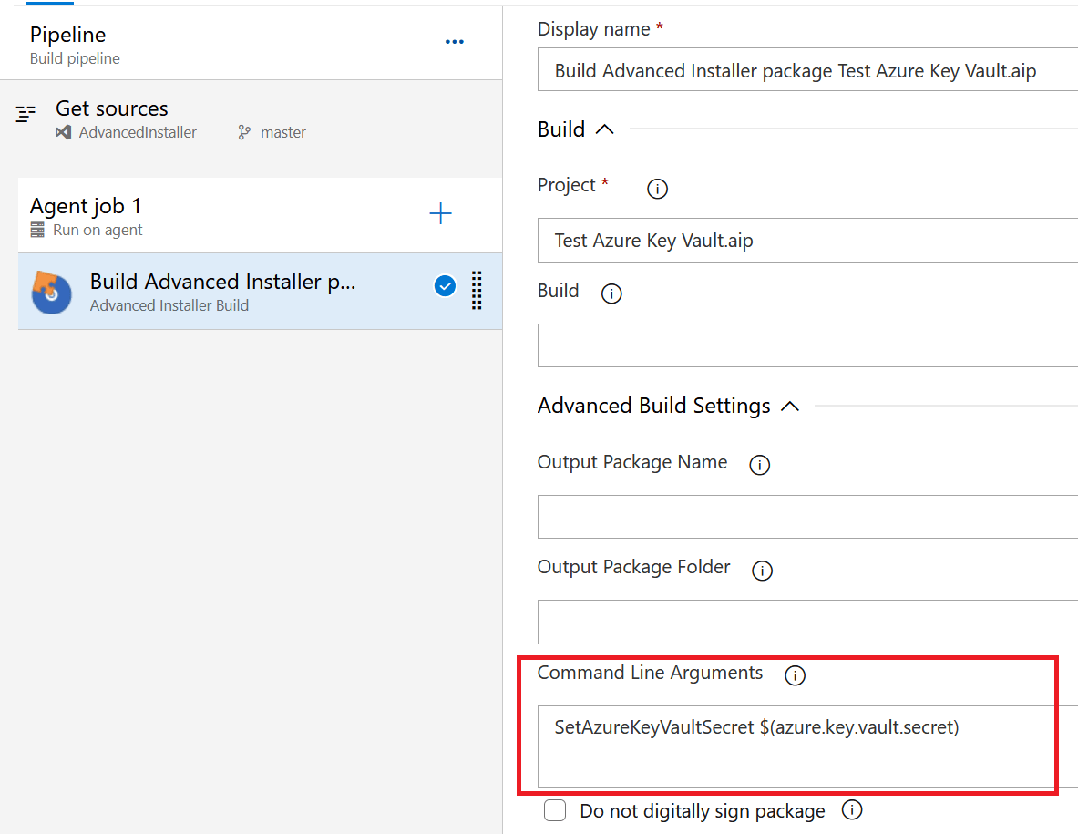 Command line azure key vault