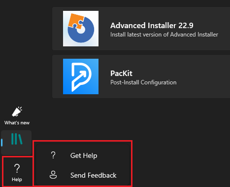 help section view help section view