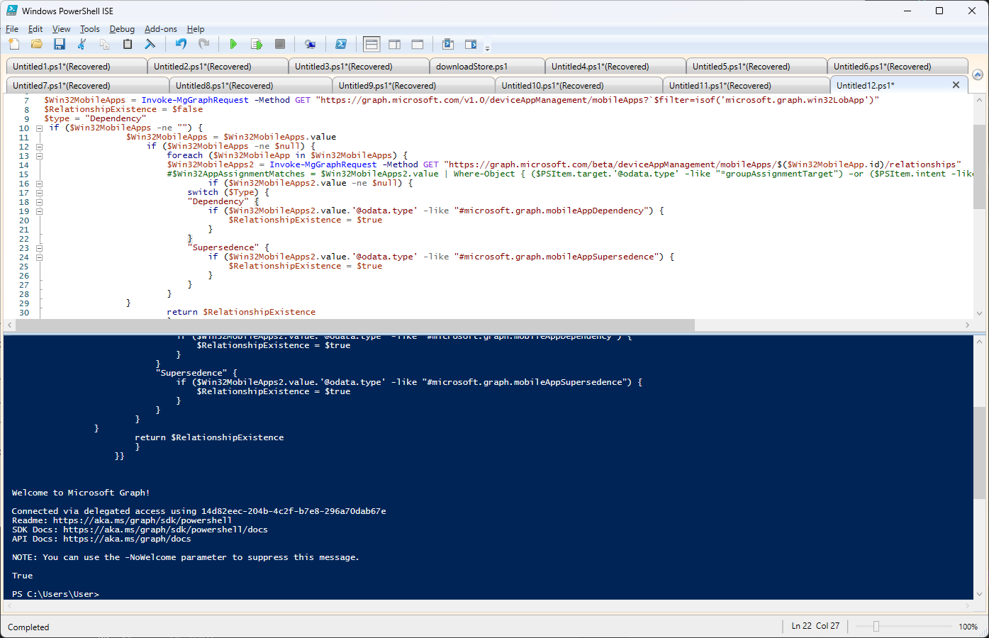Retrieve App Dependency or Supersedence in Intune Retrieve App Dependency or Supersedence in Intune