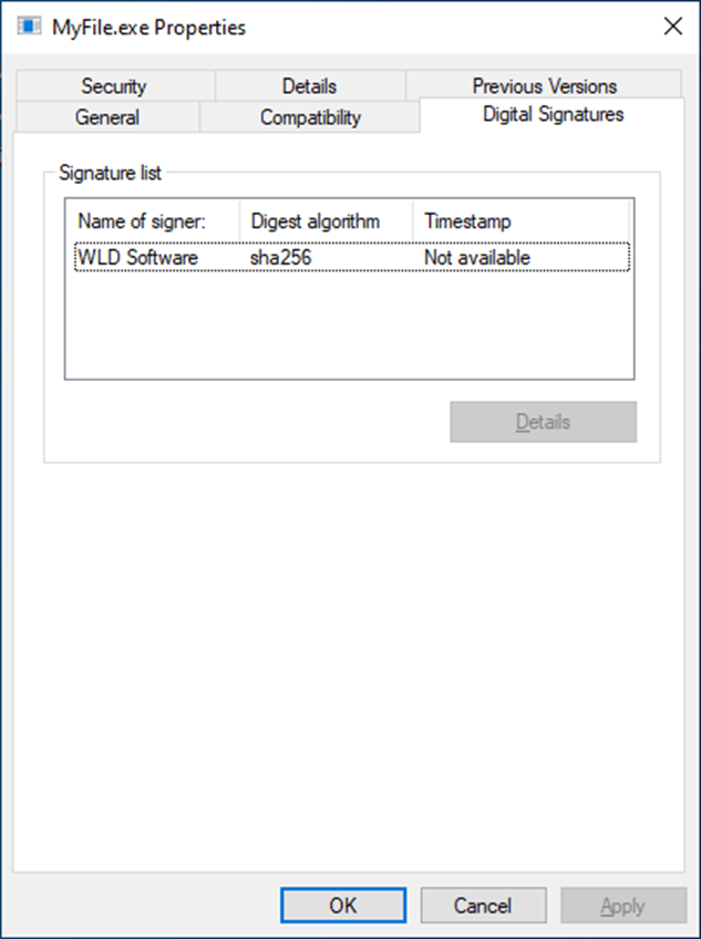 Verify Digital Signature