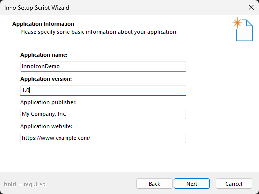 Inno Setup Script Wizard Inno Setup Script Wizard