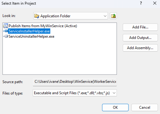 Add custom action Add custom action