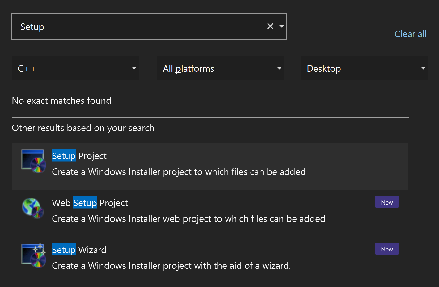 How to create MSI installers with Visual Studio