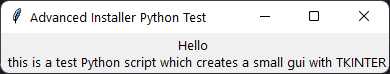 Python app