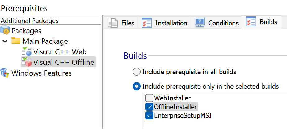 Offline installer and Enterprise MSI