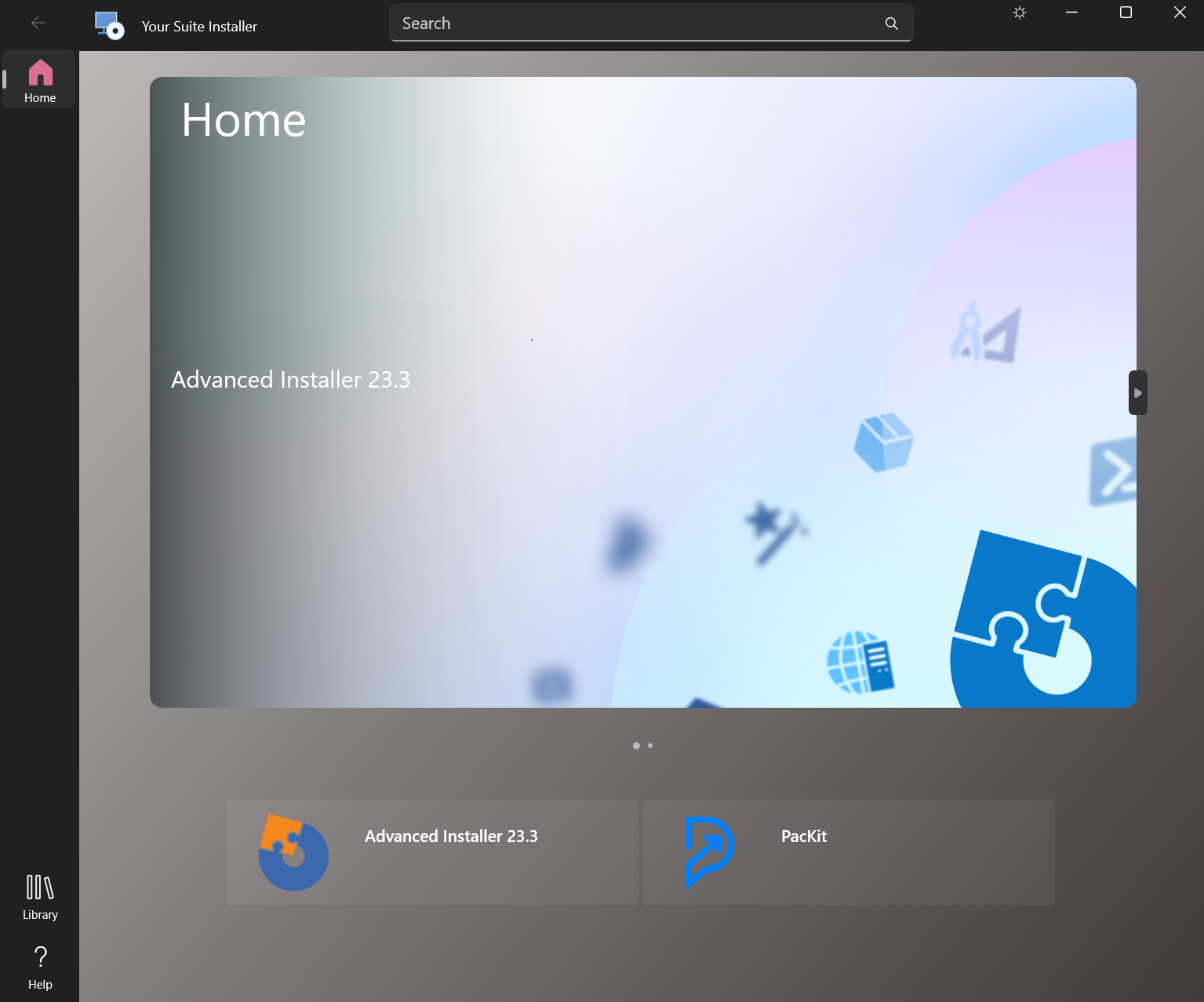 suite installer theme after customization