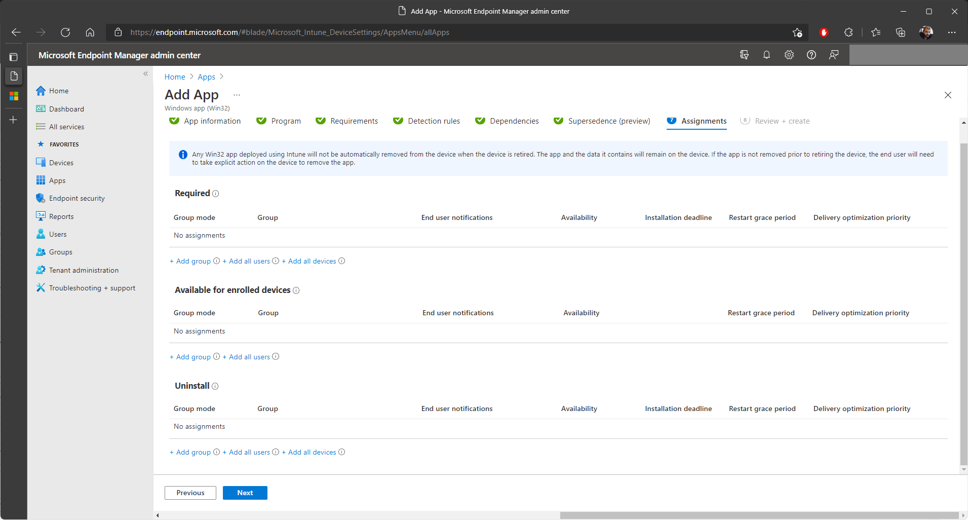 Mem Add Win32 Assignments