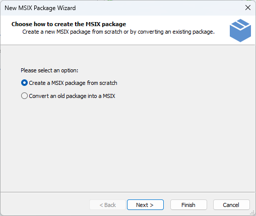 MSIX Package Wizard MSIX Package Wizard