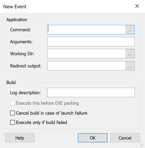 Edit Event Dialog