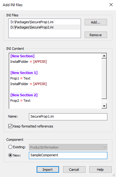 save clipmate options to ini file