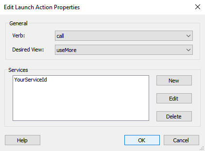 Win store app contact edit launch action dialog