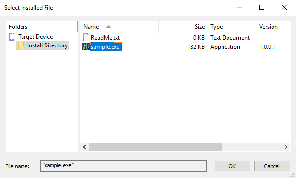 File Picker Dialog