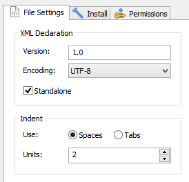 Файл settings xml отсутствует или поврежден