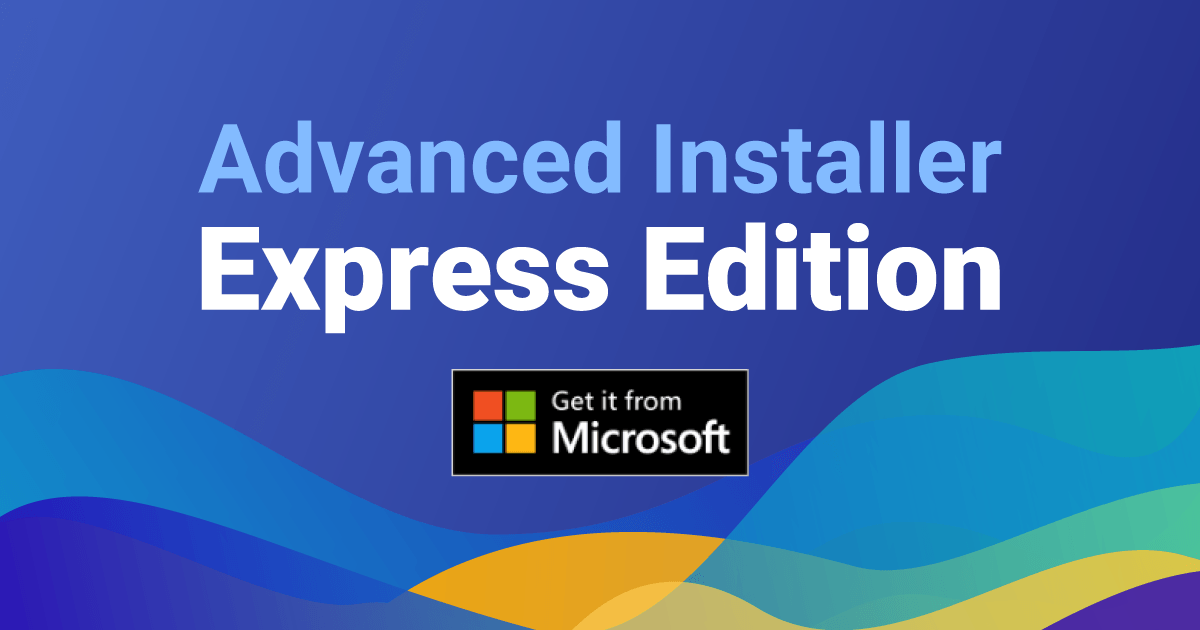 Advanced Installer Express Edition