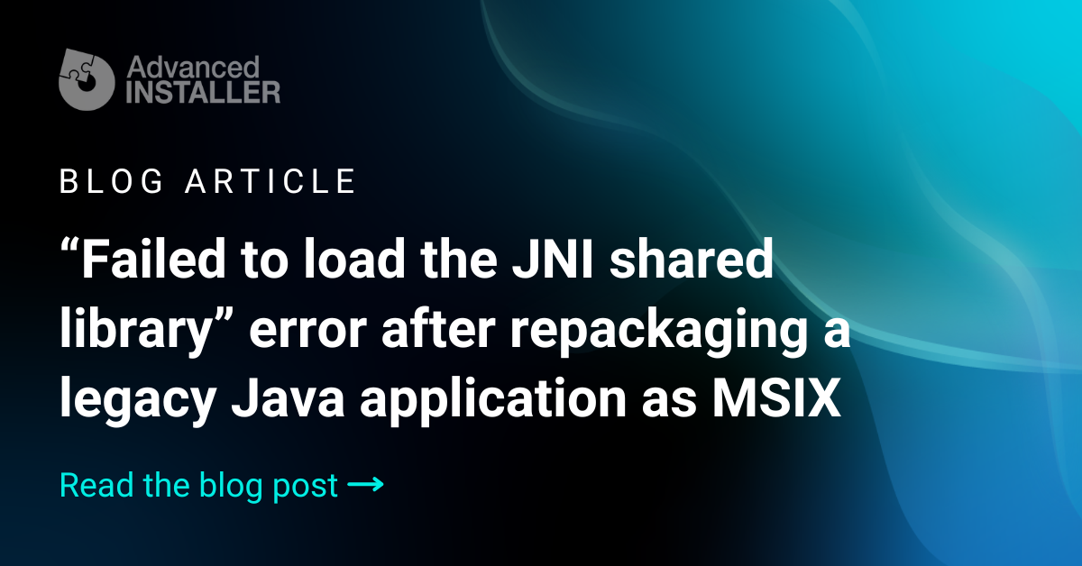 Failed to load jni shared library error troubleshooting