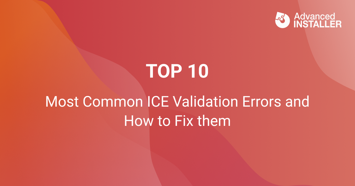 Ice validation and how to fix errors