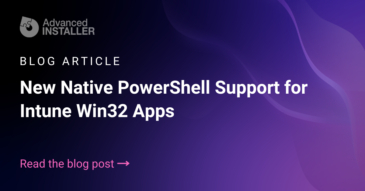 Intune apps win32 powershell script