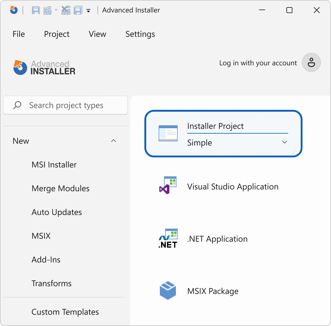 Advanced Installer Project