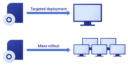 Mass rollout process