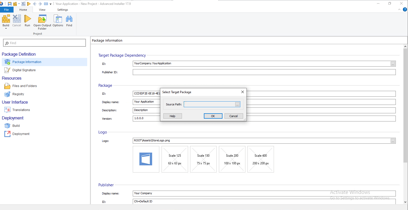 advanced installer digital signature