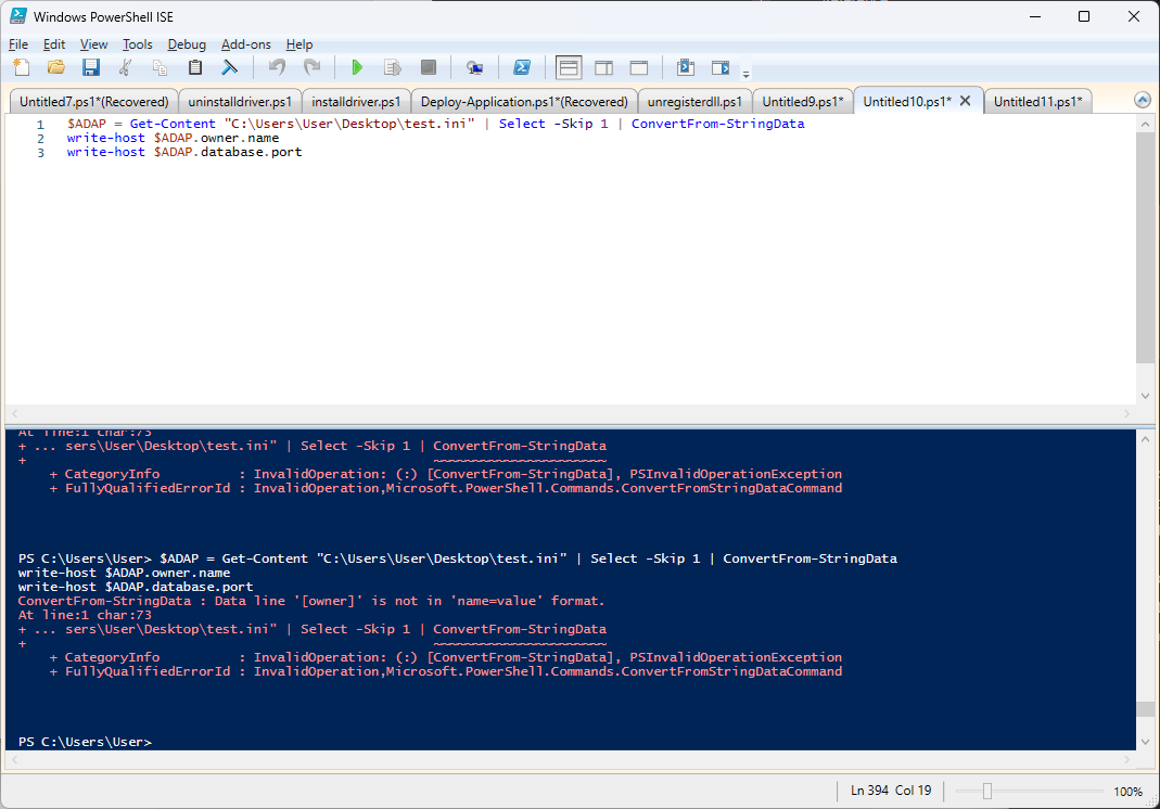 ConvertFrom-StringData PowerShell cmdlet