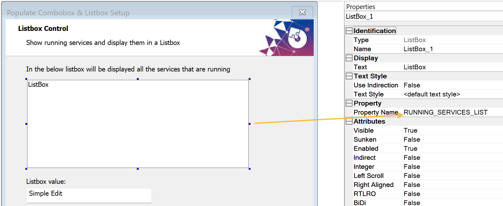installer control properties