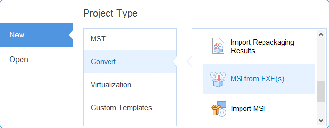 MSI Wrapper in Advanced Installer