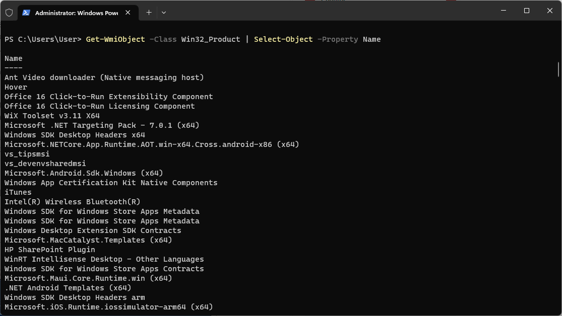 WMI Method PowerShell