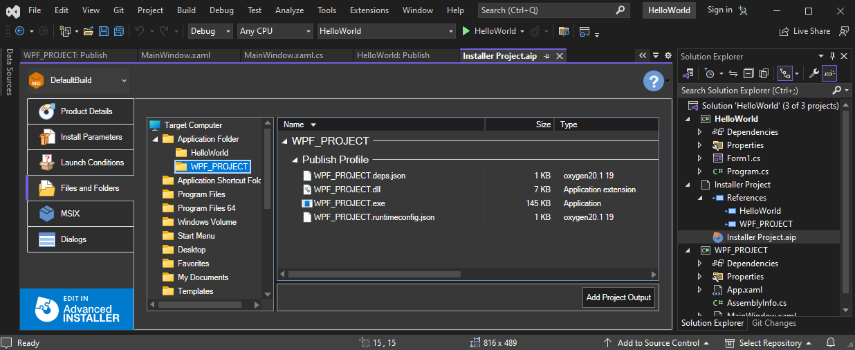 diagnostic tools visual studio osx