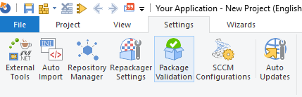 Advanced installer package validation
