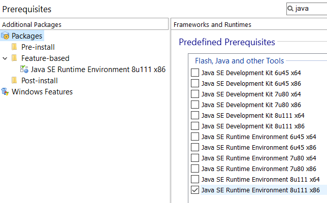 JDK Prerequisite