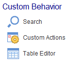 Custom Behavior