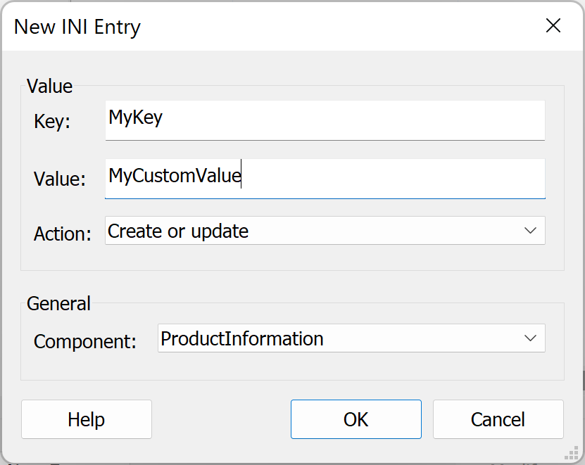 Configure Property