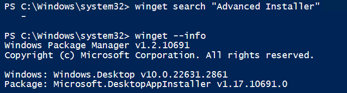 Testing Winget Search in PowerShell Testing Winget Search in PowerShell