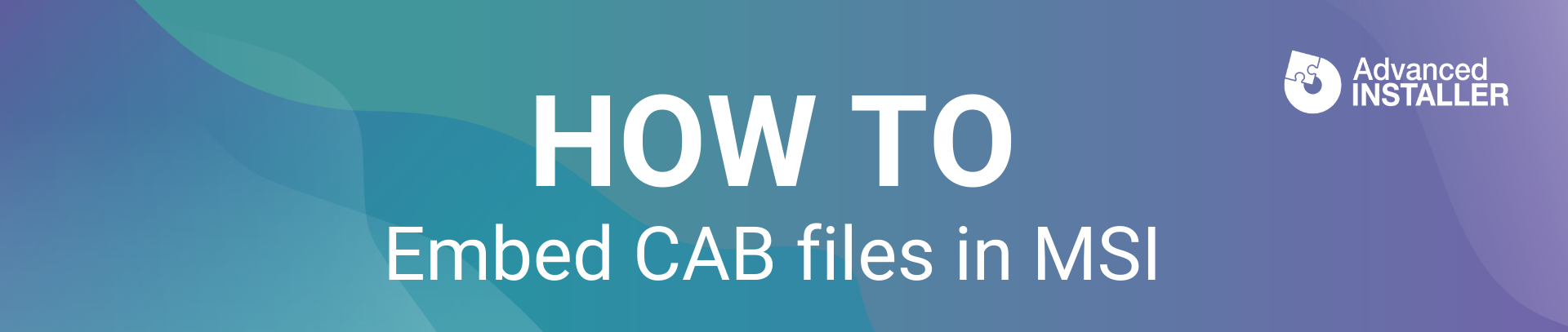 Embed cab files wix